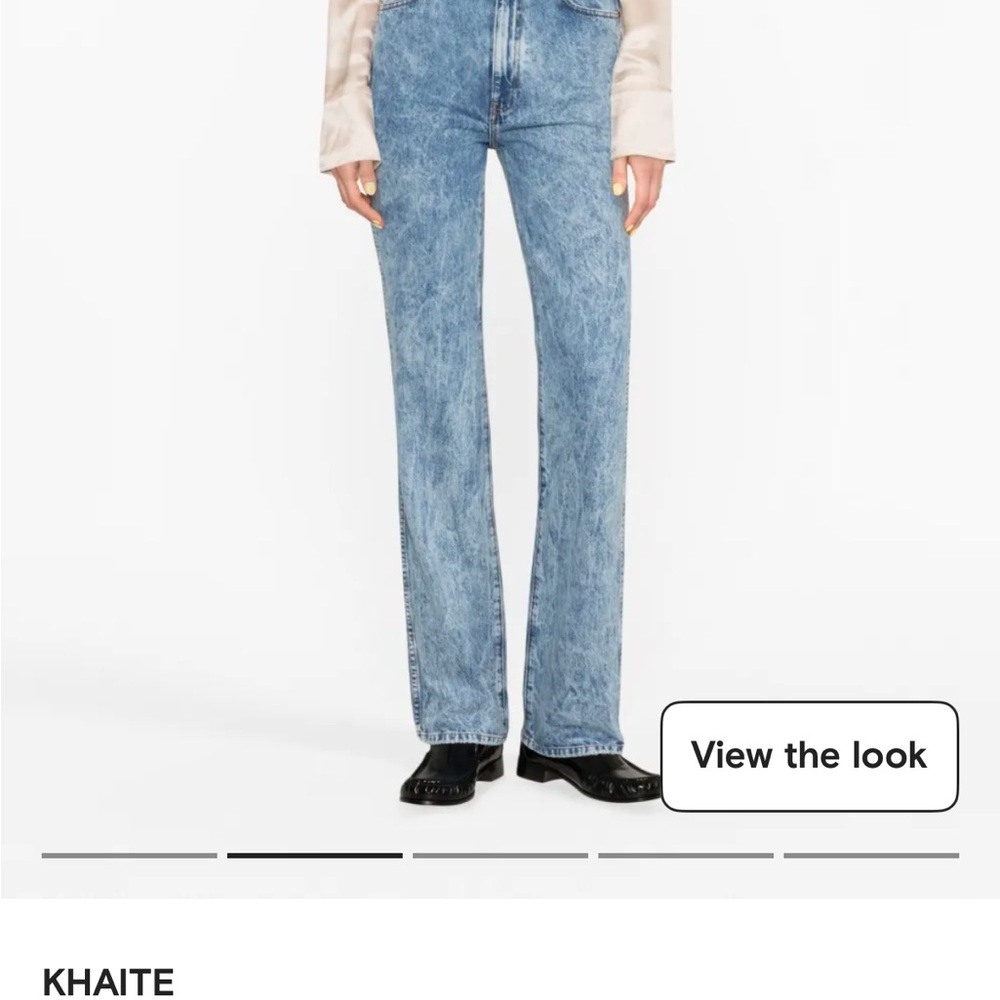 KHAITE Danielle Jeans Size 28
